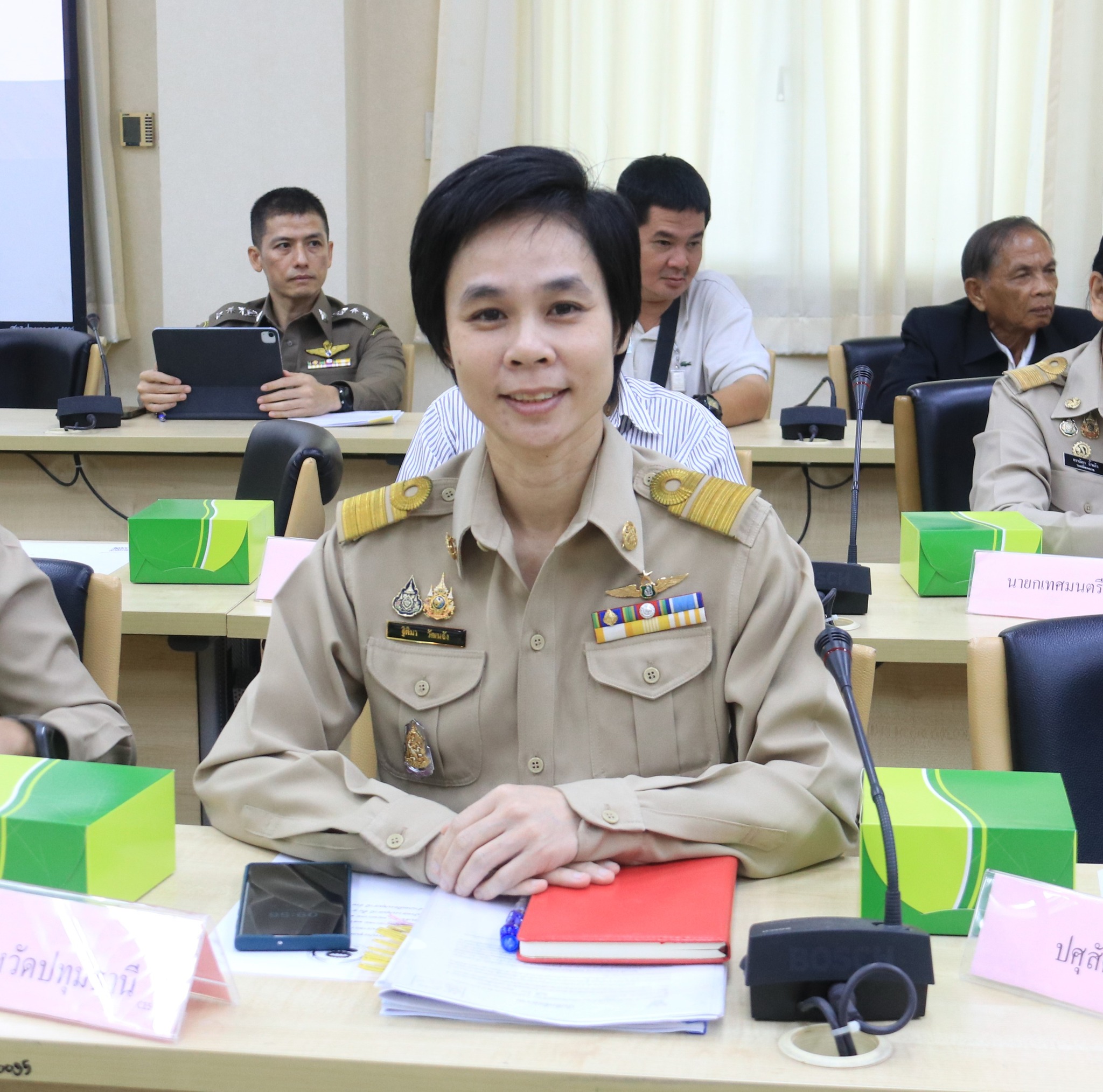 title - ส.ป.ก.ปทุมธานี เข้าร่วมประชุมคณะกรมการจังหวัดปทุมธานีและหัวหน้าส่วนราชการฯ จังหวัดปทุมธานี ประจำเดือนพฤษภาคม 2568 ครั้งที่ 5/2568